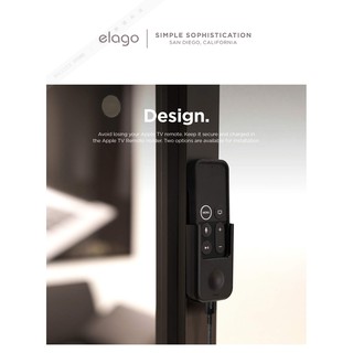 Elago Remote Mount Apple TV 5 / 4 專用 遙控器 壁掛架 鑽孔/黏貼 兩用 現貨 含稅