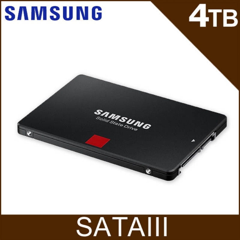 SAMSUNG三星860 PRO 4TB 2.5吋 SATAIII SSD固態硬碟