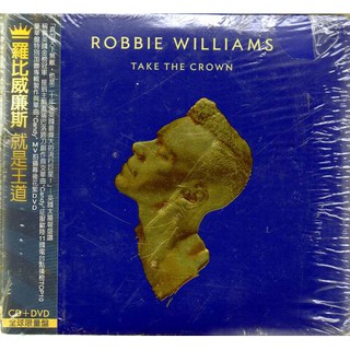 *【正價品】ROBBIE WILLIAMS 羅比威廉斯//就是王道~CD+DVD、全球限量盤-環球唱片、2012年發行