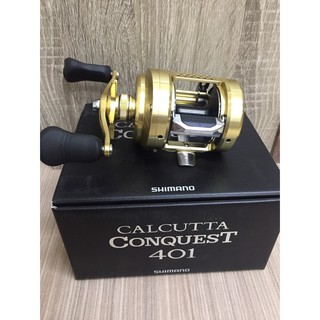🔥【台南平昇釣具】🔥SHIMANO 鼓式捲線器 CALCUTTA CONQUEST 400/401 左右手小烏龜