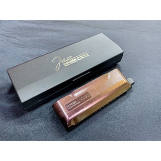 【音和樂器口琴專賣店】德國HOHNER CX-12 Jazz 12孔半音階口琴，金屬色質感、輕巧好掌握；適合吹奏爵士、藍