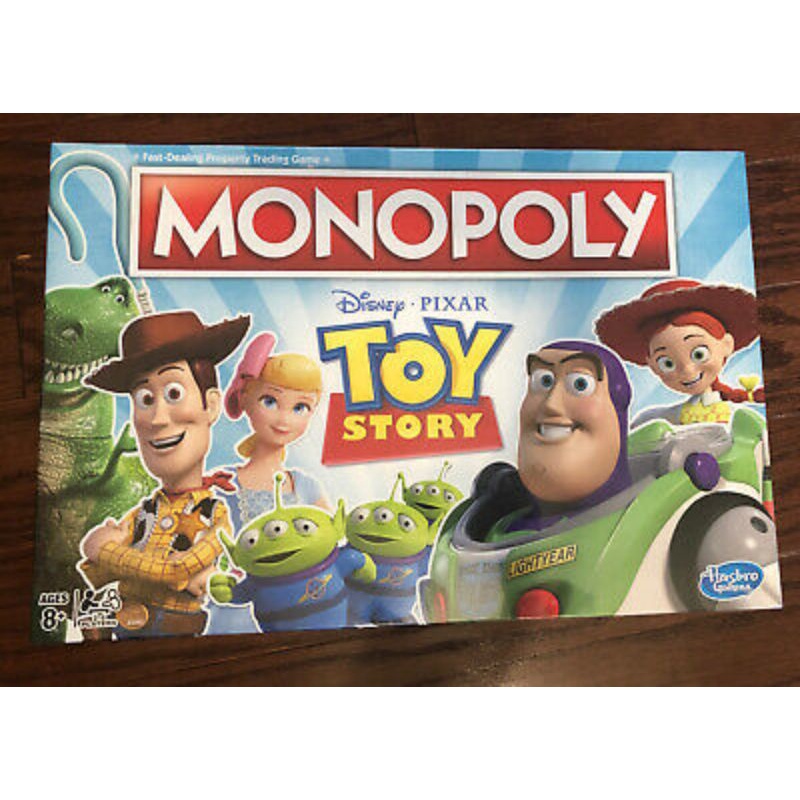 地產大亨 玩具總動員 收藏版 英文版 大富翁 Monopoly toy story 桌遊 在家學習 WFH 迪士尼