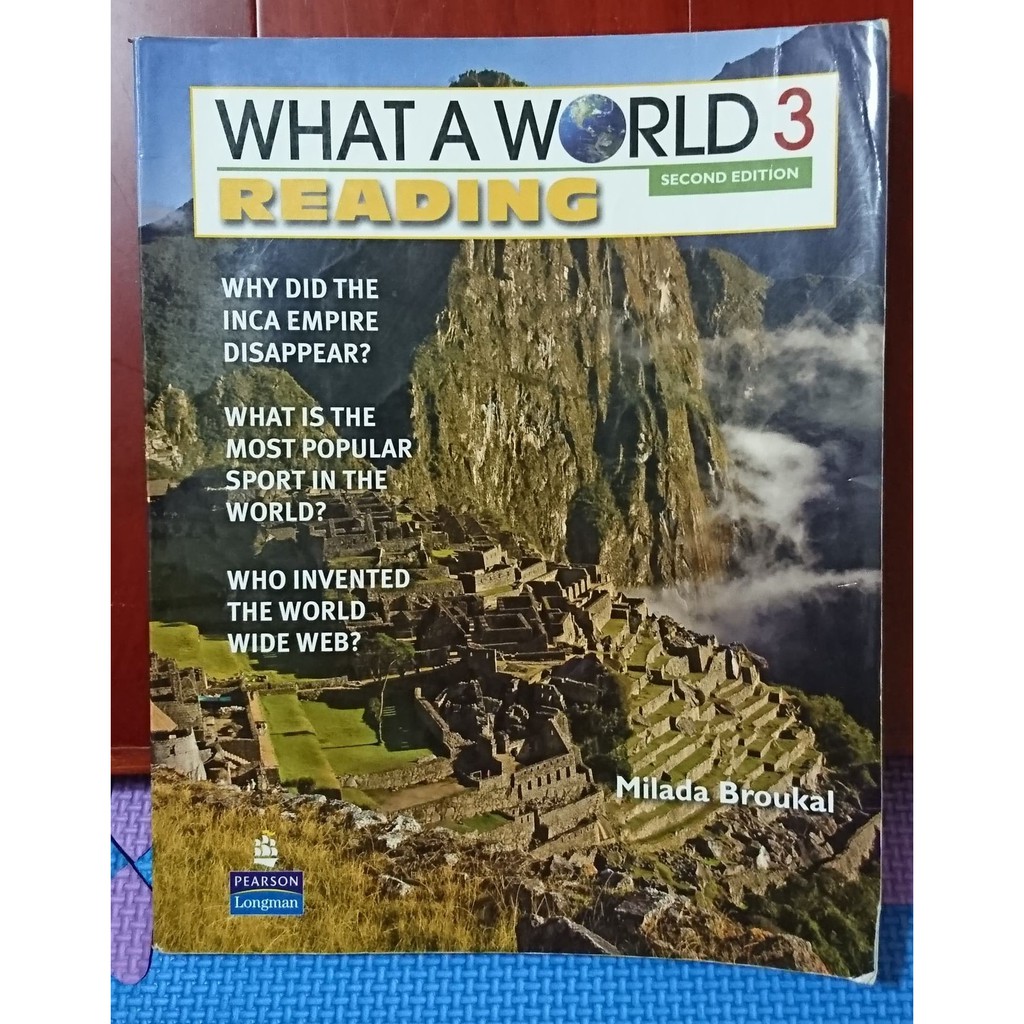 淡江大學商學系用二手書 WHAT A WORLD READING 3
