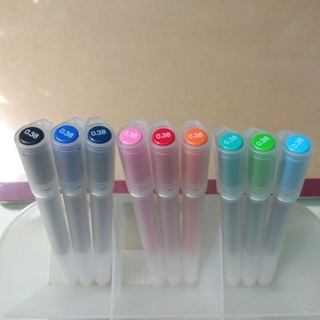 無印良品 自由換芯附蓋膠墨筆 0.38 新版 膠墨中性筆 muji 無印 無印良品