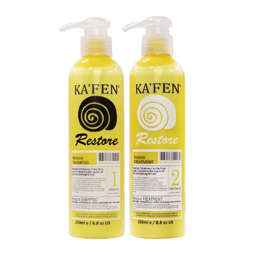 KAFEN-還原酸蛋白系列 蝸牛極致洗髮精/護髮素 (250ml)【小三美日】D230180