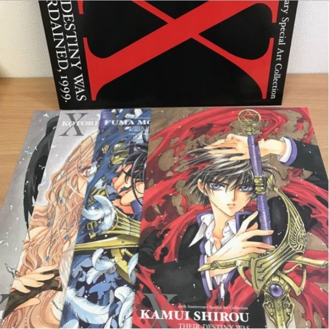 【絕版畫冊】日本應募限定 CLAMP X 複製原畫