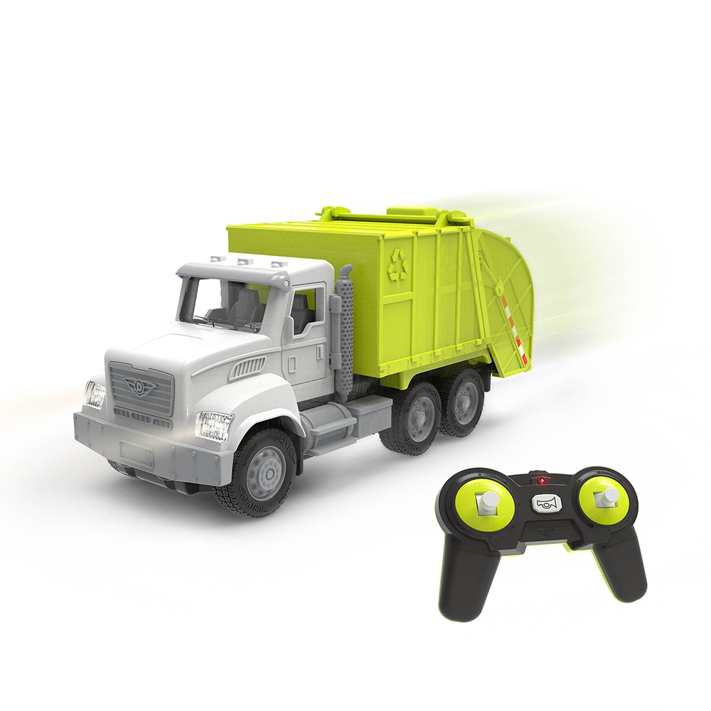 【美國B.Toys】遙控迷你資源回收車