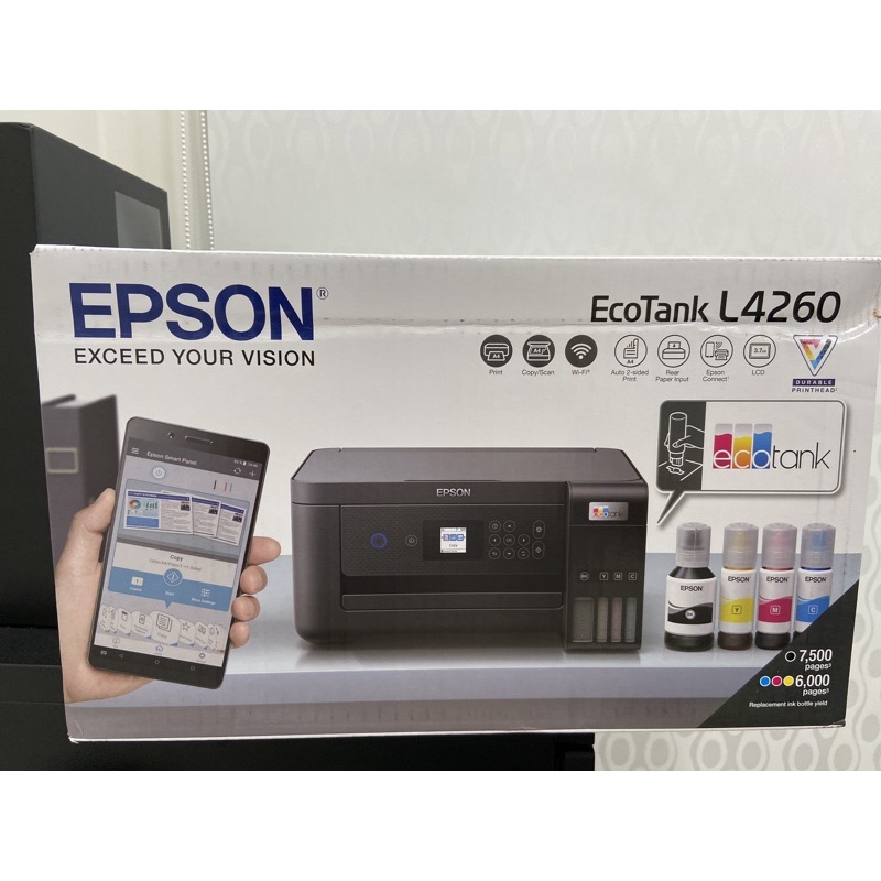 Epson L4260 Wi-Fi 印表機 全新公司貨加購原廠墨水組