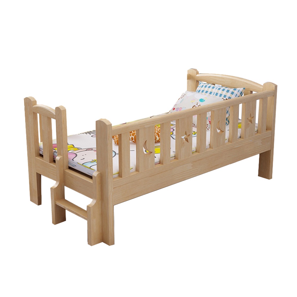 【HA BABY】兒童拼接床-三面有梯款(延伸床、床邊床、嬰兒床、兒童床)