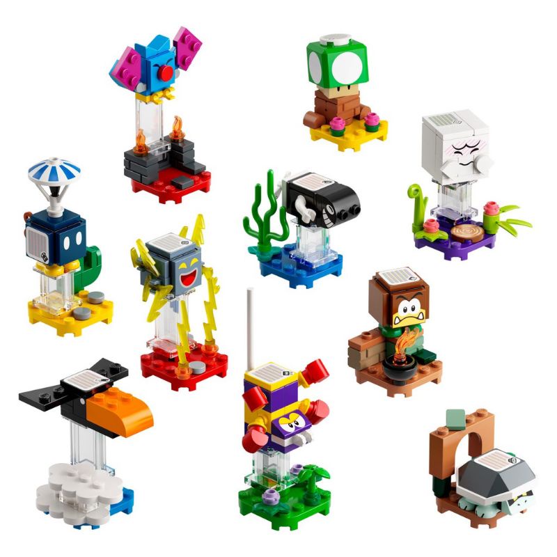 全新未拆封[BrickHouse] LEGO樂高 瑪利歐 71394 角色組合包 10隻不同一套