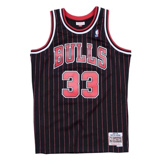 Mitchell & Ness NBA 球迷版球衣 Scottie Pippen 95-96 ALT 公牛 黑紅