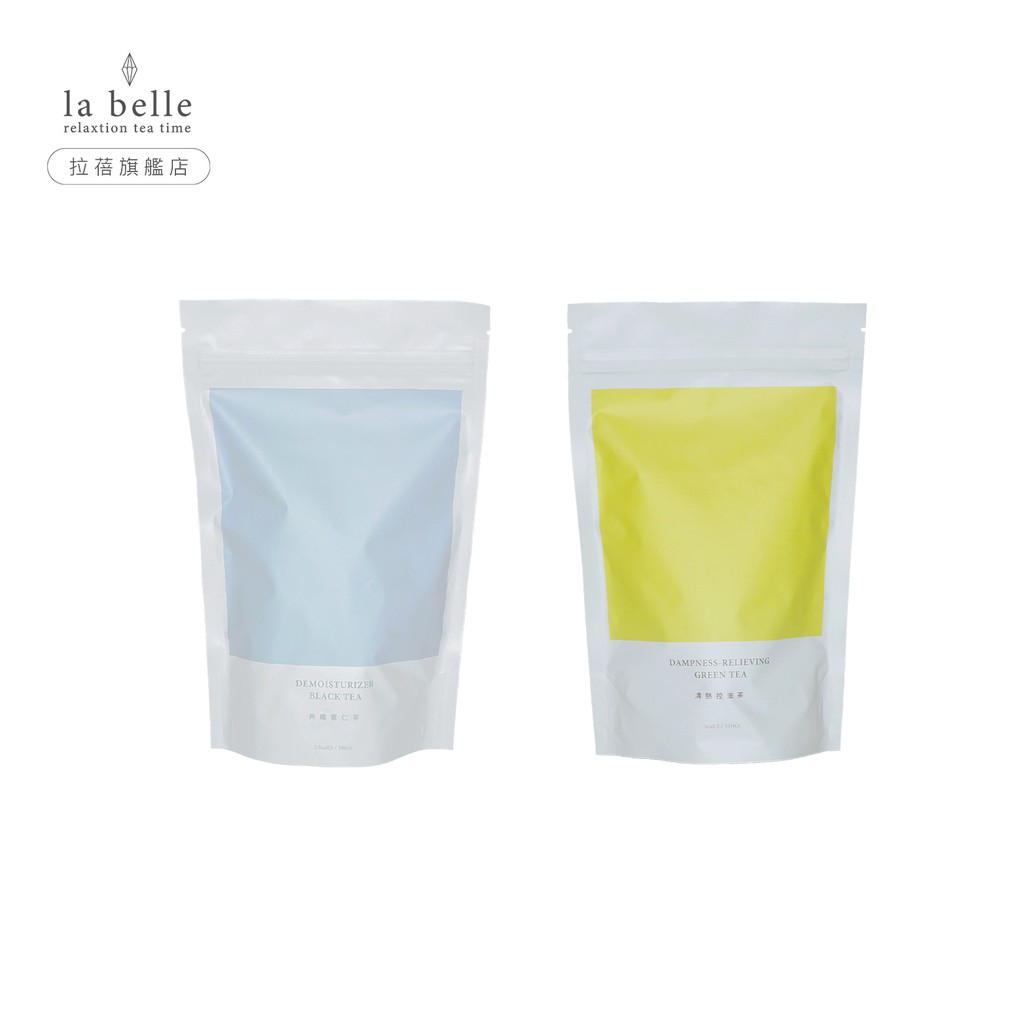【Labelle拉蓓】降火金銀花茶＋爽纖薏仁茶(2袋20包) - 77老大 唯一代言 拉蓓官方旗艦店