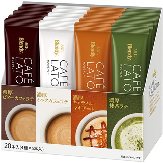 日本 AGF CAFE LATORY 綜合拿鐵咖啡組合包~~4種口味組合限量版~~