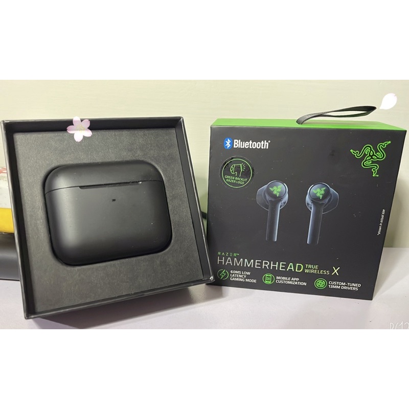 Razer hammerhead true wireless X 雷蛇 藍芽耳機 無線