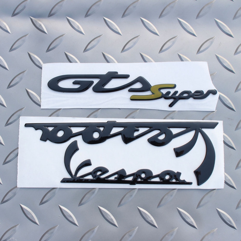 偉士牌 Vespa GTS 250 300 GTV 6日 車身貼紙 立體貼紙 立體貼標貼花 3D徽章標誌貼紙 通用貼紙
