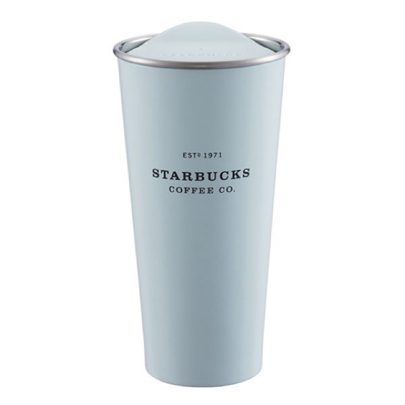 星巴克 粉藍Togo不鏽鋼杯 Starbucks 19週年紀念杯 3/15上市