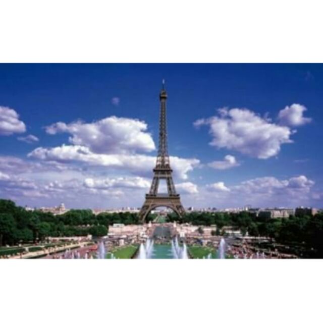 ★小米拼圖坊★香港Tomax(圖美)4000片拼圖Tower Eiffel, Paris, France 巴黎鐵塔