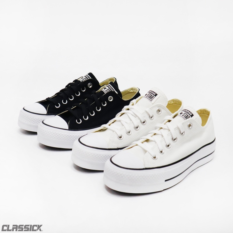 【CLASSICK】Converse Ctas Lift 厚底 增高 女鞋 黑 560250C 白 560251C