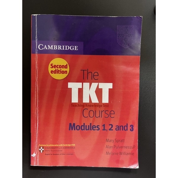 The TKT Course Modules 1 , 2 and3