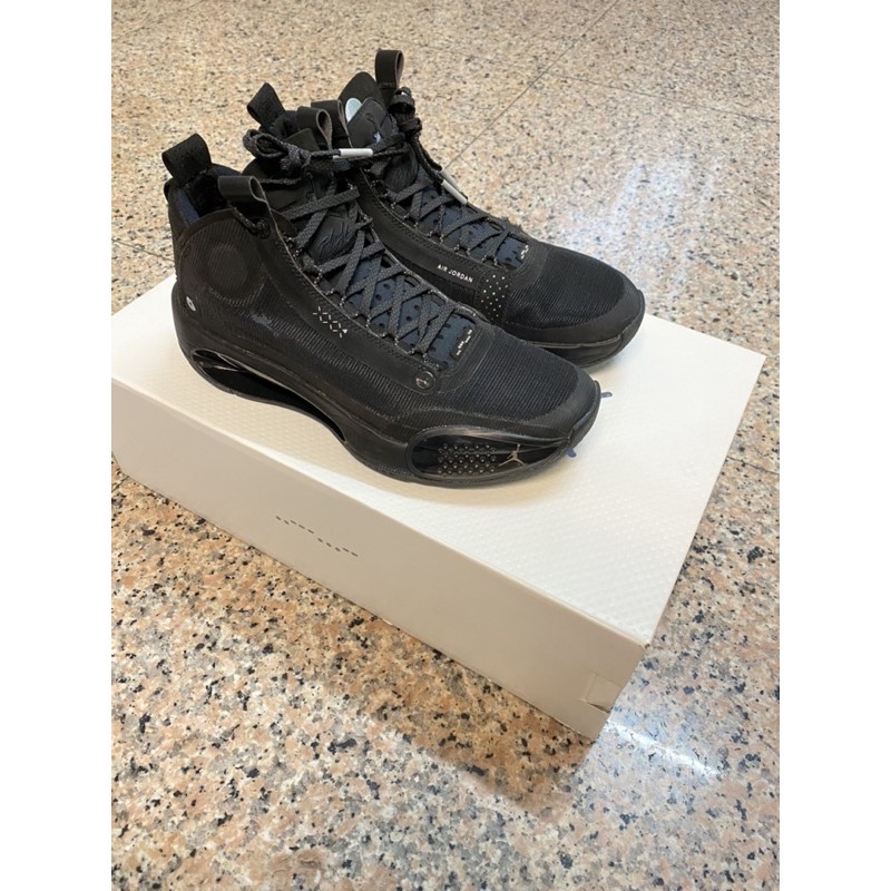 台灣公司貨 NIKE AIR JORDAN 34 黑貓 LOW SE限定 喬丹 喬登 NBA DONCIC 8.5號