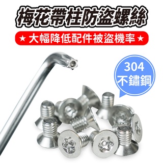 Gozilla Y架 腳踏板 車牌框 專用 白鐵防盜螺絲 特殊板手工具組 大幅降低配件被偷機率