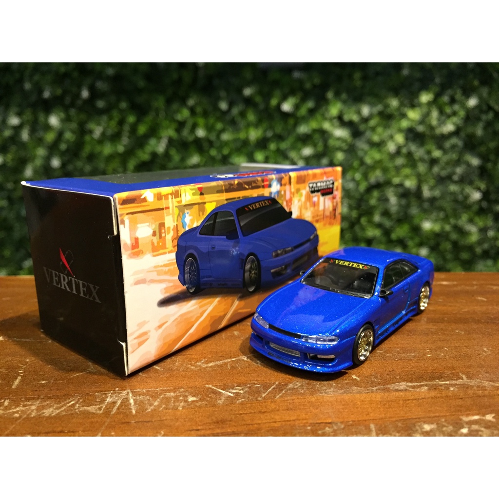 1/64 Tarmac Vertex Silvia S14 Blue T64G018BL【MGM】