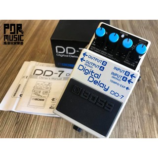 【搖滾玩家樂器】全新 BOSS DD-7 Digital Delay 電吉他 單顆 數位 dealy 延遲 效果器