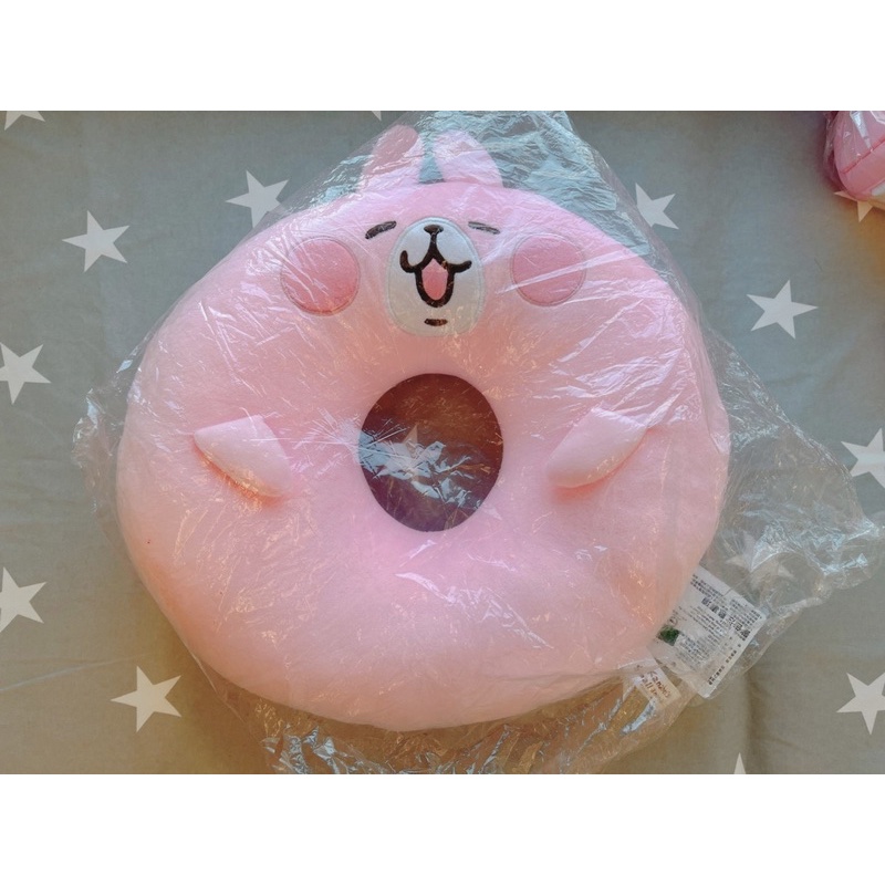 台灣現貨*卡娜赫拉的小動物 甜甜圈坐墊 靠墊 靠腰枕 18吋