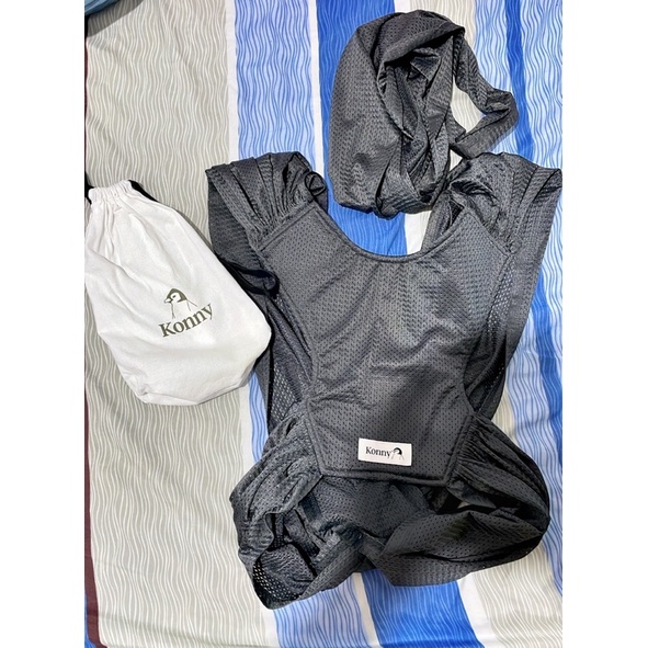 《二手揹巾》 韓國揹巾Konny （XL) 透氣款深灰色