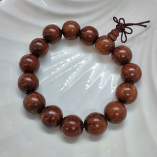 金絲楠木手串手珠佛珠15mm 手圍19