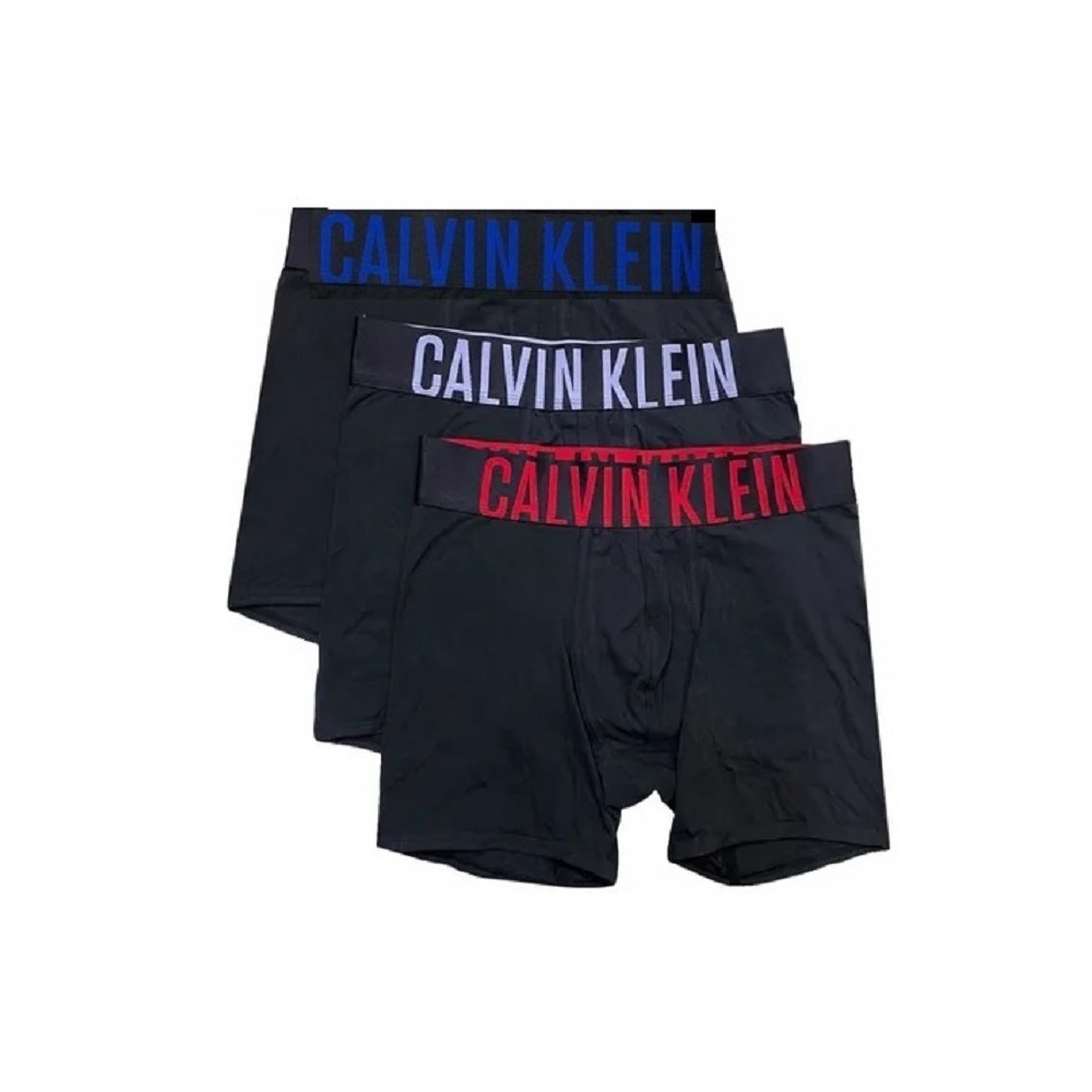 Calvin Klein 凱文克萊 CK 男生貼身長版平口褲 四角內褲 Boxer 3件組盒裝 NB2594-921