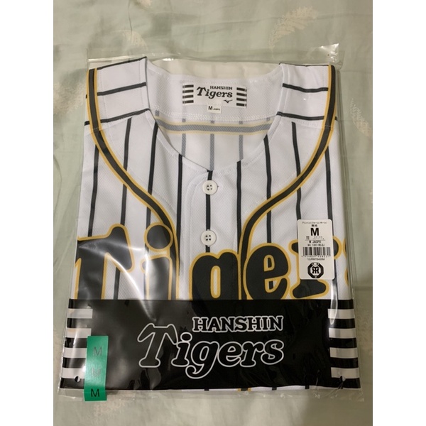 全新未拆封 專賣店購入 npb 日本職棒 hanshin tigers 阪神虎 球衣 球迷版 日本爪爪 陳偉殷 無背號