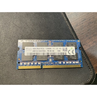 筆記型電腦用 HYNIX DDR3 1600 4G 型號HMT351S6EFR8A-PB