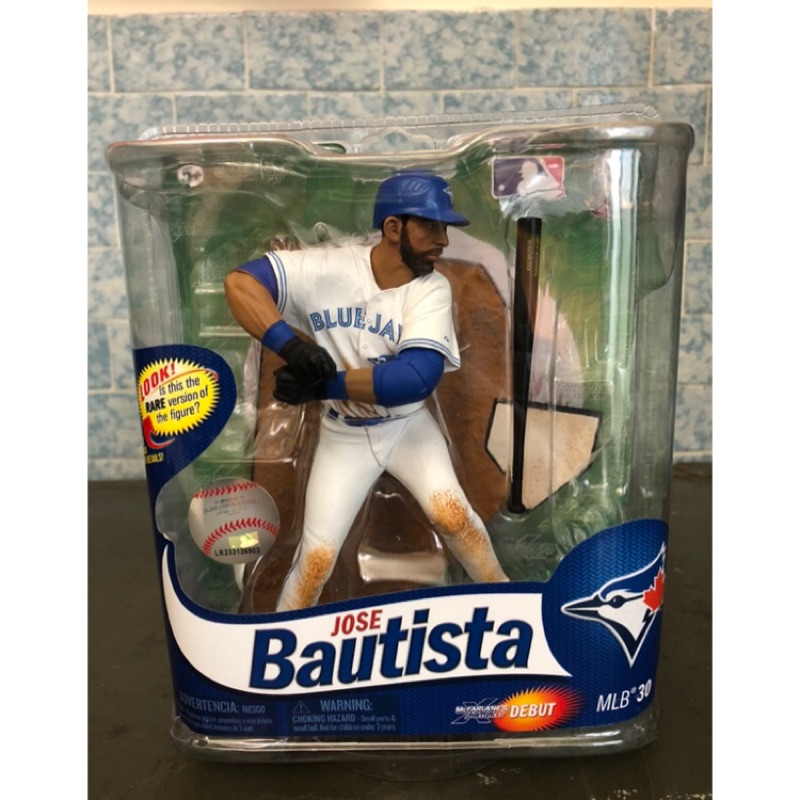 麥法蘭 Mcfarlane MLB 多倫多藍鳥隊 Bautista 包提斯塔 美系經典模型公仔