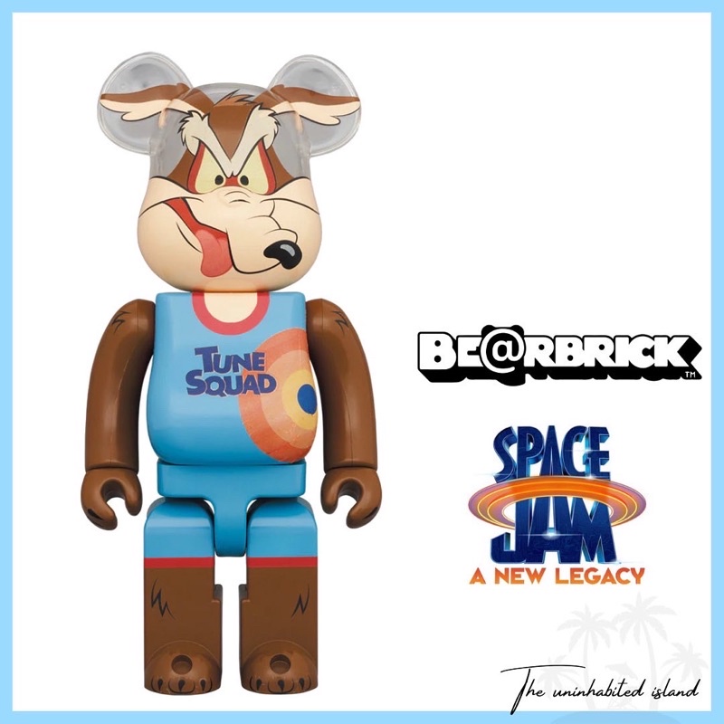 【無人島玩具】BE@RBRICK 庫柏力克熊 WILE E. COYOTE 威利狼 1000％、400％ &amp; 100％