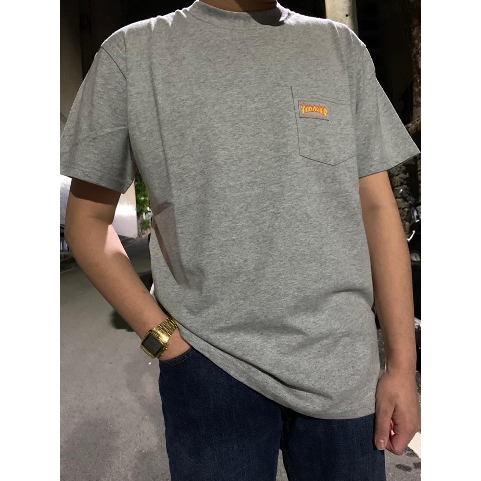 thrasher pocket tee