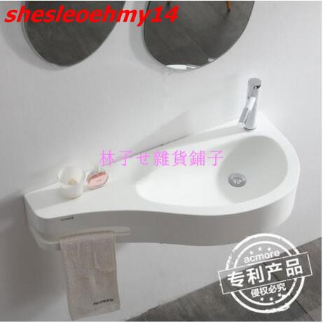 本現貨小戶型洗手盆家用洗臉池衛生間洗漱台掛牆式洗面盆檯面簡易洗手台line Pa0800 蝦皮購物