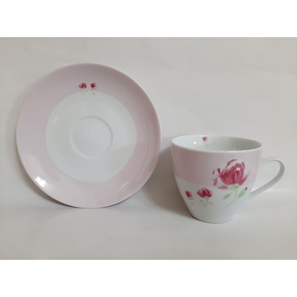 絕版款 WORKING HOUSE 生活工場 玫瑰粉色咖啡杯 卡布杯 花茶杯 典雅浪漫