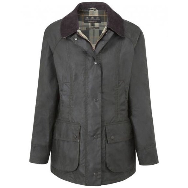 Barbour Beadnell Waxed Jacket 女油布蠟布外套