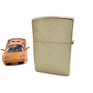 ✴️ 美國 ZIPPO ( 204B REG BR FN BRS WO/SB ) 經典拉絲黃銅 打火機 原廠正品貨👍