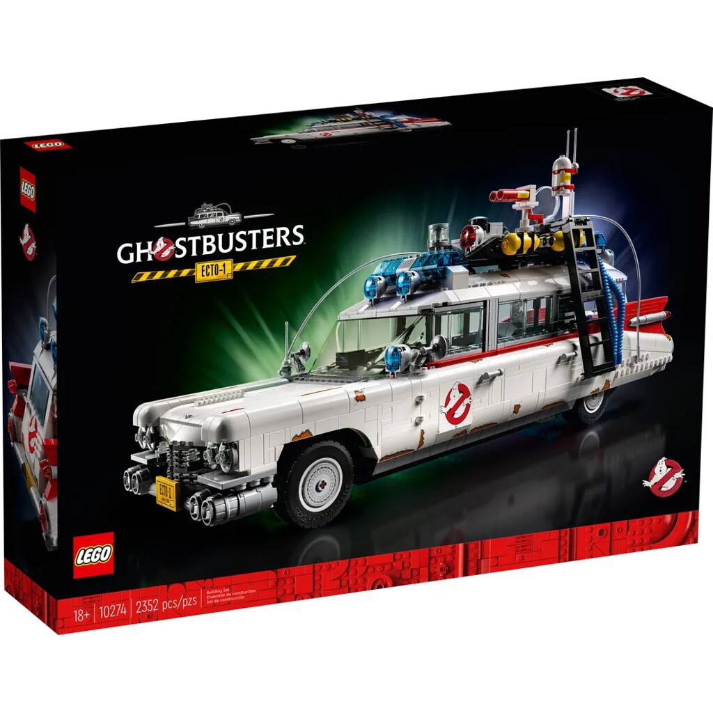 限面交 樂高 LEGO 10274 魔鬼剋星 抓鬼特攻隊 Ghostbusters ECTO-1 生日禮物 兒童節禮物