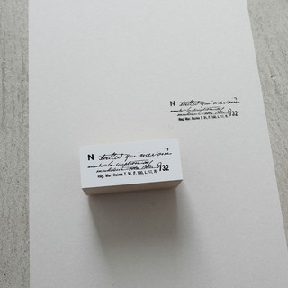 【莫莫日貨】Yohaku 原創系列 日本製 日本進口 木製橡皮印章 橡皮章 - 回憶 S015