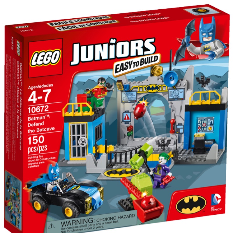 [] Lego-10672  junior 蝠洞保衛戰 Batman: Defend the Batcave 全新 樂高