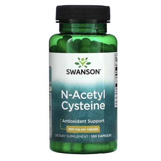 斯旺森 Swanson NAC乙酰半胱氨酸N-Acetyl Cysteine -600 mg