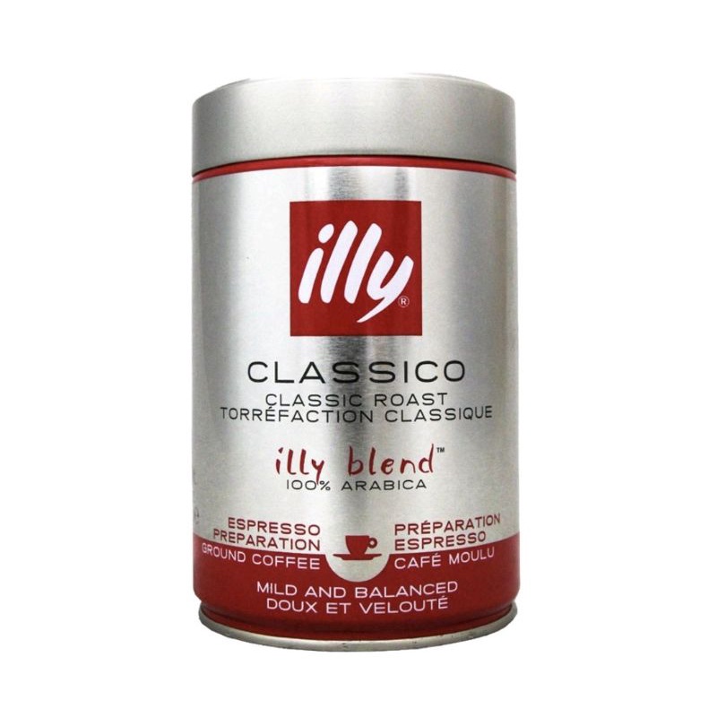 【illy】Espresso 義式濾泡咖啡粉 中度烘焙＃illy＃義式咖啡粉#中度烘焙