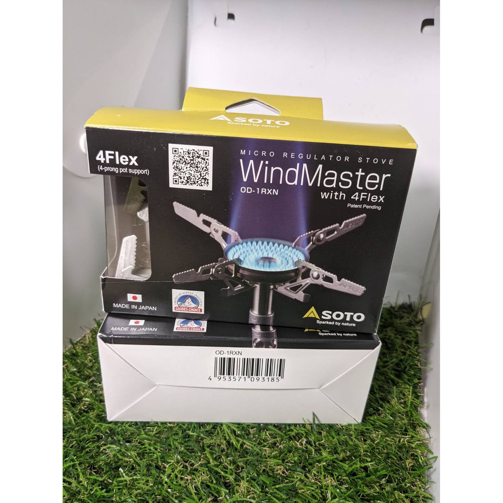 [現貨促銷 衝評價] Soto OD-1RXN WindMaster Stove 輕量攻頂爐+四腳摺疊爐架SOD-310