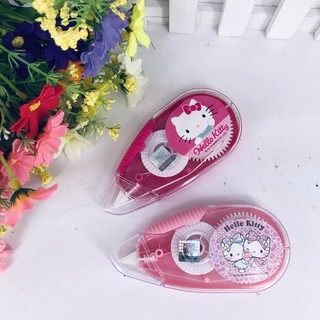 【Sanrio 三麗鷗】『臺灣』[凱蒂貓] 超長12M 修正帶 20"《Miamor Zakka》