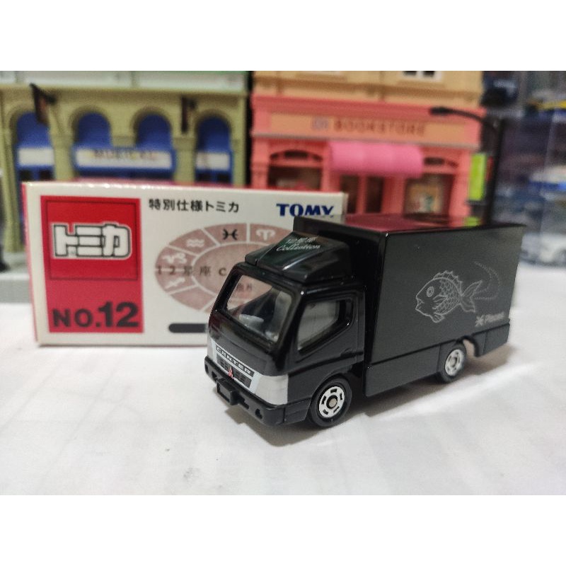 Tomica 舊藍標 星座系列 12 雙魚座 絕版 稀有 Mitsubishi Fuso Canter  貨車