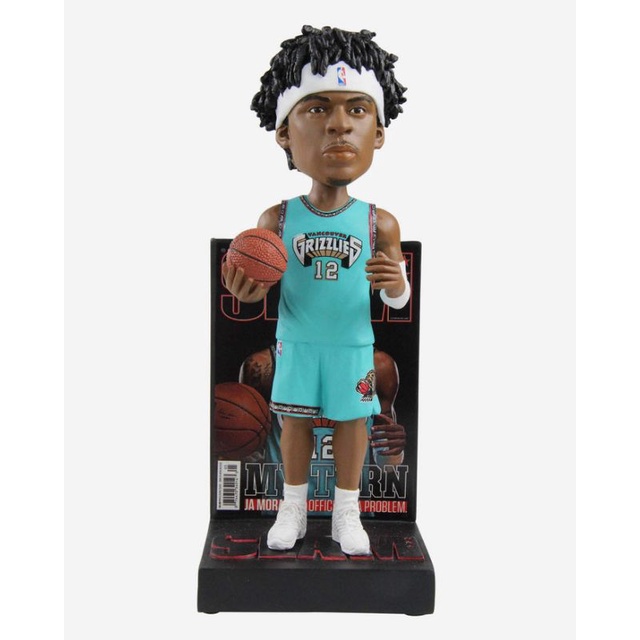 Ja Morant NBA 灰熊搖頭公仔 FOCO Slam Bobblehead 新人王 MVP 復古 城市