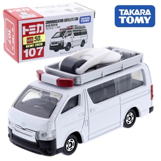 TOMICA NO.107 衛星通訊車 代理 現貨《動漫貨櫃玩具批發》